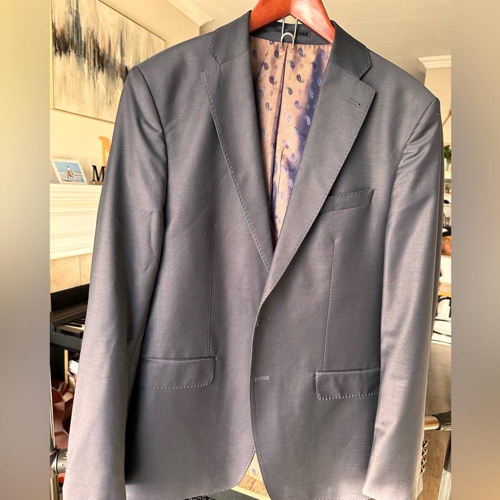 Zeller blue blazer